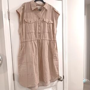 **SAFARI STYLE KNEE HIGH DRESS**